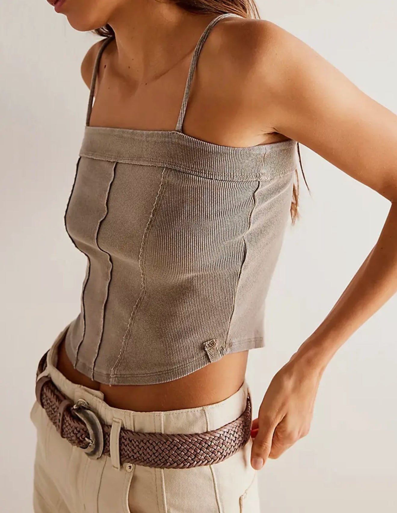 NEW Spicy tank - taupe