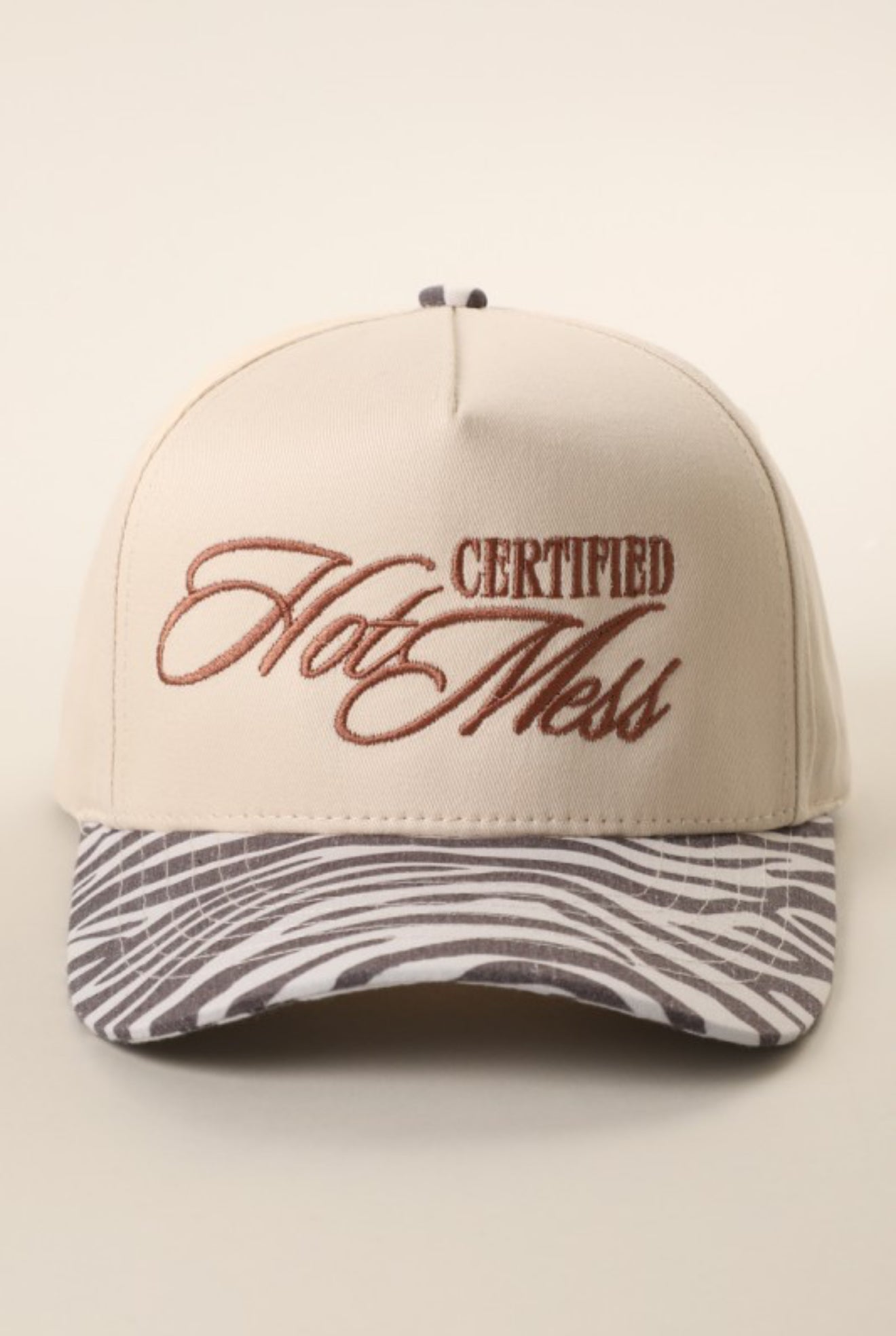 Certified hot mess hat