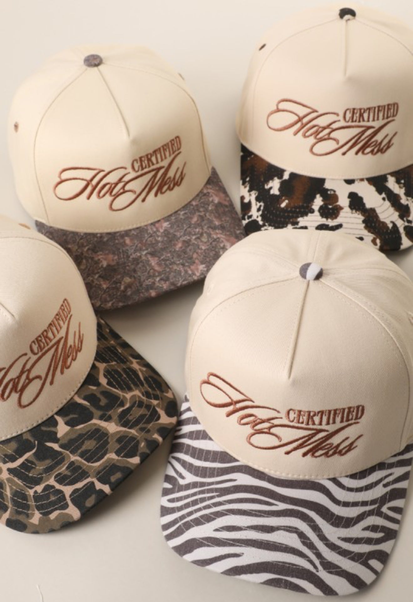Certified hot mess hat