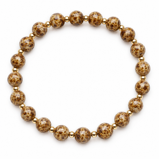 The Luxe Oak OG - beaded bracelet