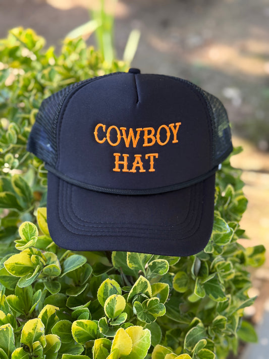 Cowboy hat trucker